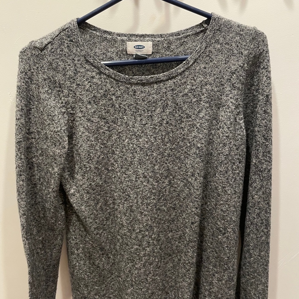 Gray sweater